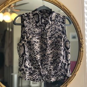 Silk Top Nanette Lepore Size 8